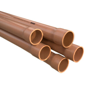 TUBOS PVC MARROM