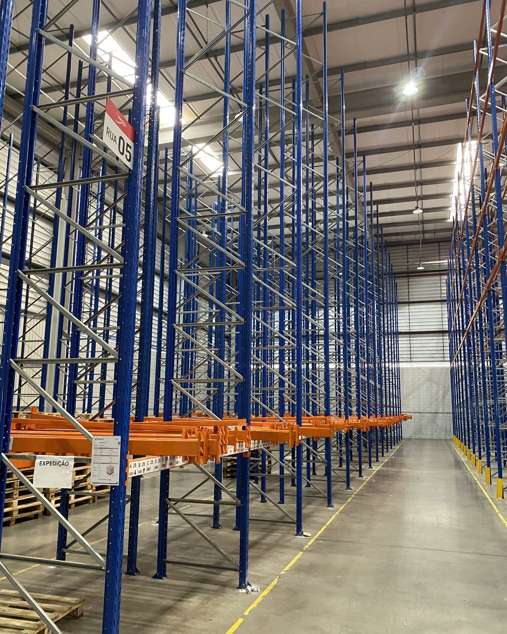 Estrutura porta-pallets Portlett